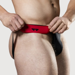 MM Edition Jockstrap Jockstrap Rev2 Noir Rouge
